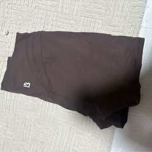 BuffBunny Dark Brown Bike Shorts